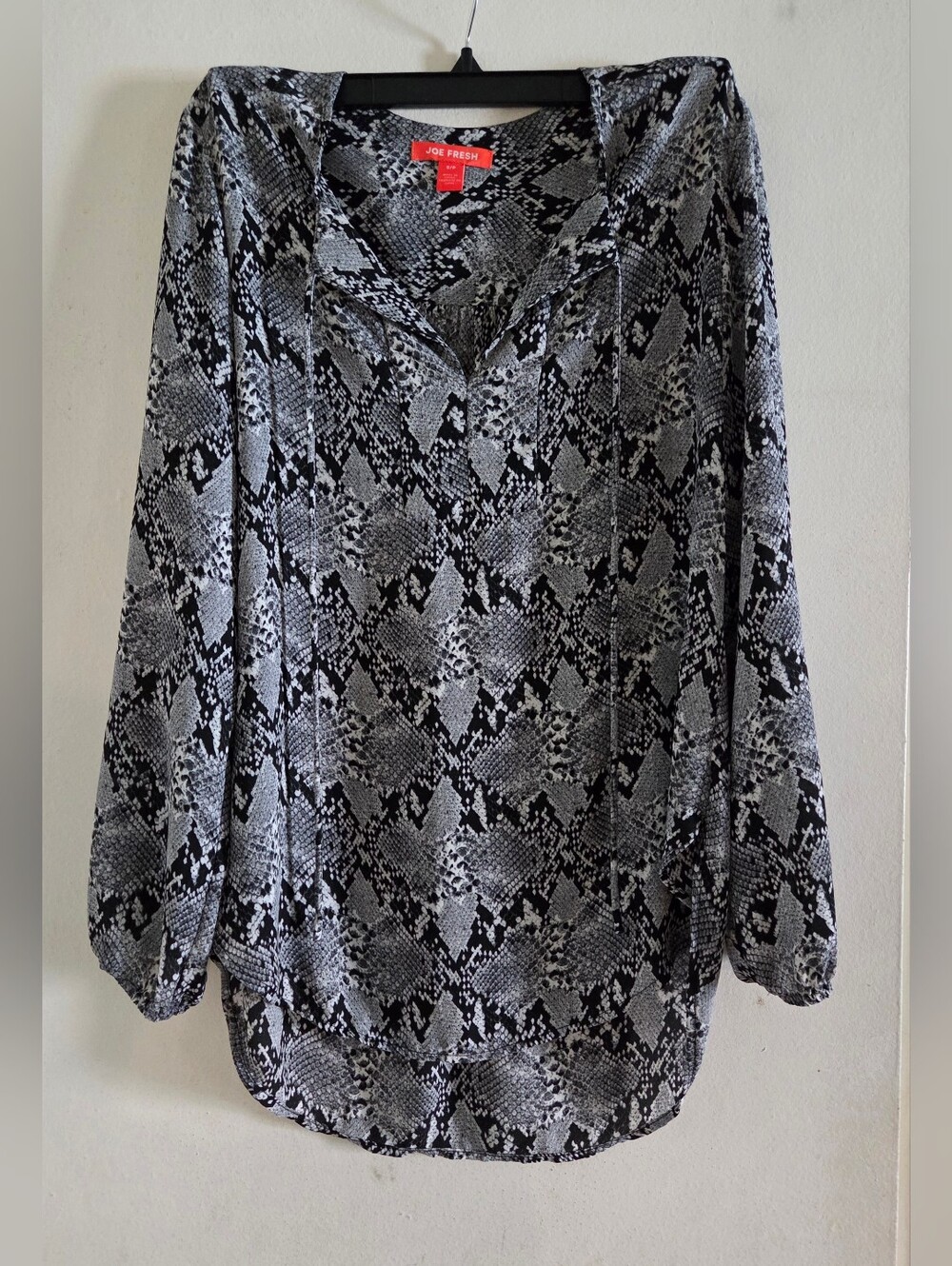 Snake Print Blouse